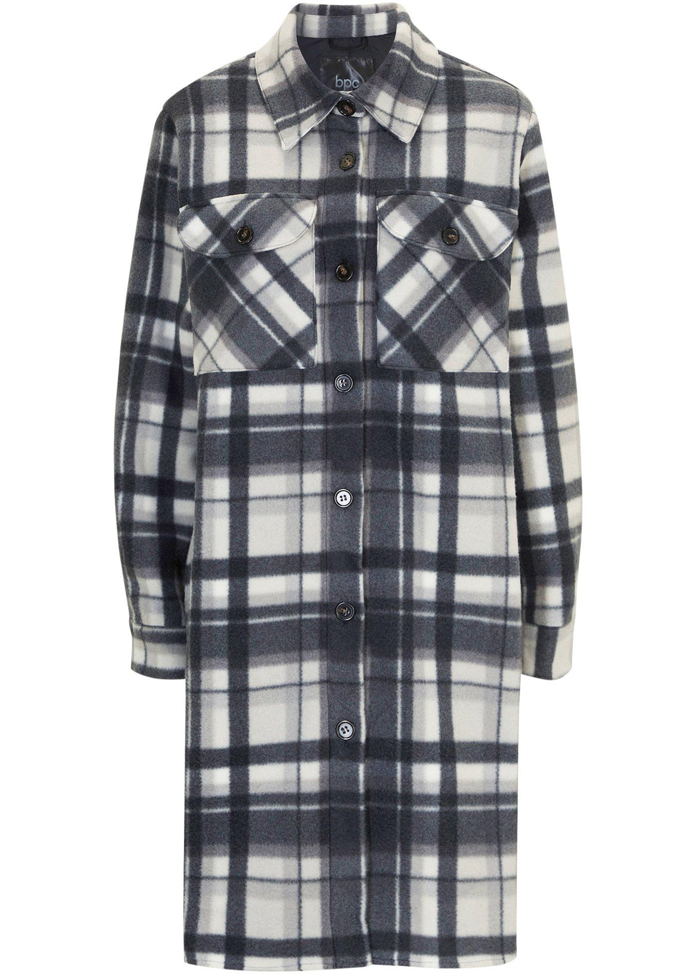 Shaket longue à carreaux, doublée