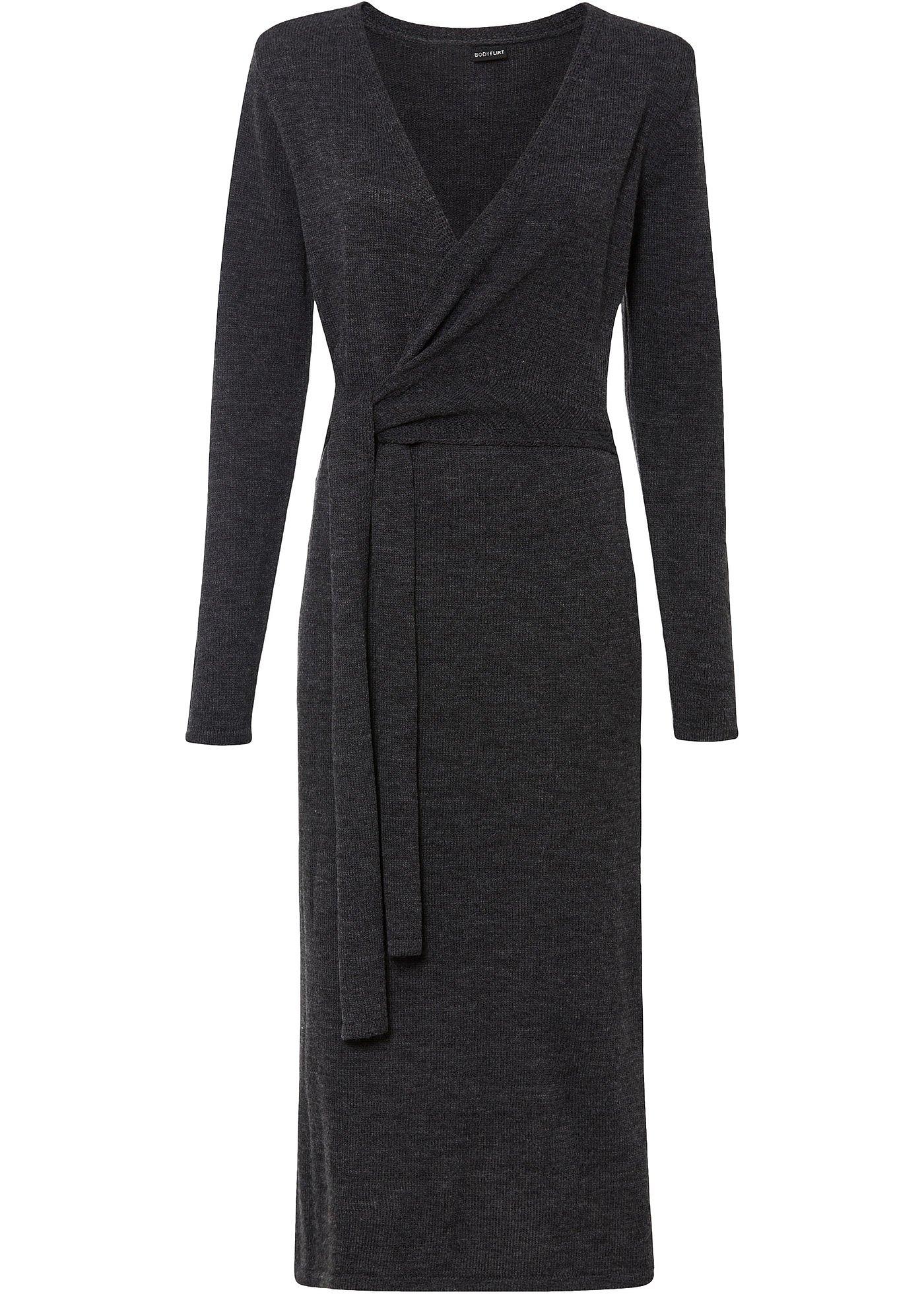 Robe moderne style portefeuille - anthracite chin?�