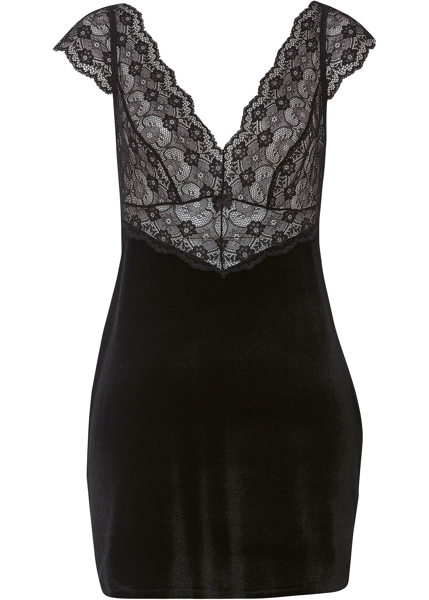 Blazer Noir Manches Longues Femme - Taille L - Avec Empiècement Dentelle