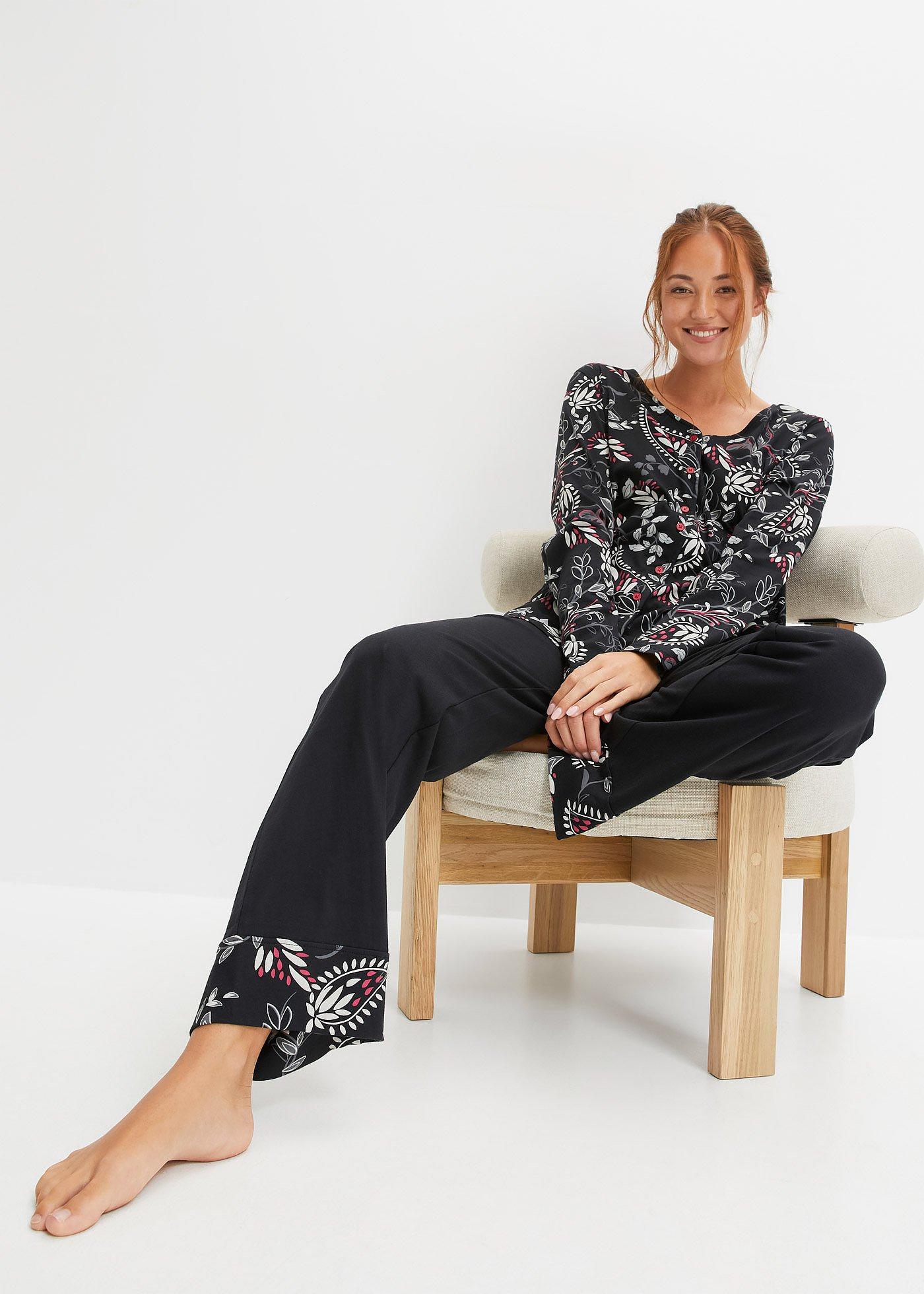 Jupe Ted Baker - Taille UK 8 - Coton Noir/gris Imprimé Floral - Occasion Très Bon état