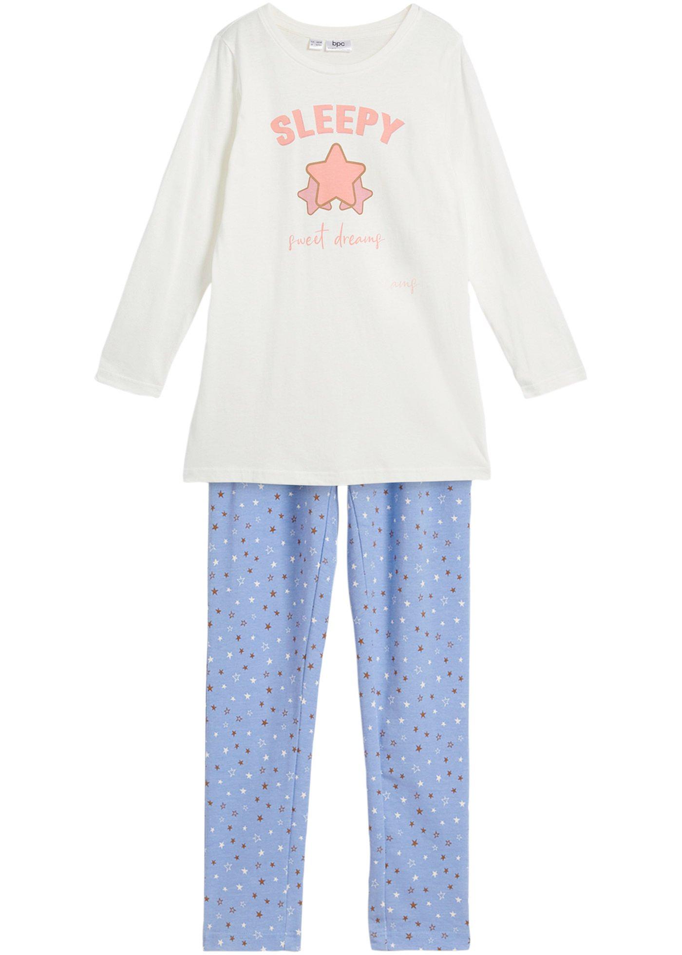 Chemise de nuit + legging fille (Ens. 2 pces.)