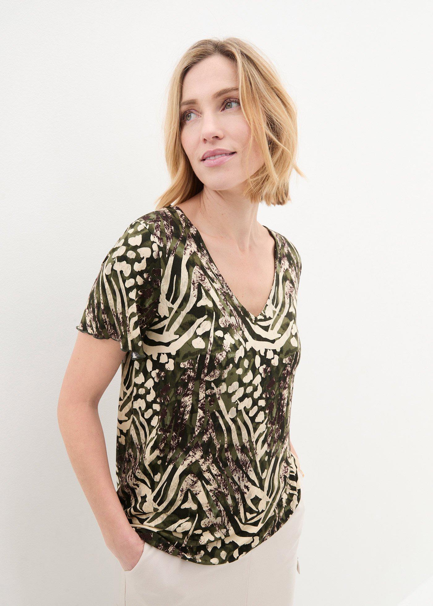 Top Doré à Imprimé Miss Selfridge - Taille 8, Parfait Pour Une Soirée !