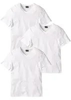 Lot de 3 T-shirts col V, bonprix