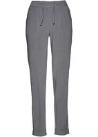 Pantalon à pinces avec taille extensible, bonprix