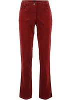 Pantalon droit en velours côtelé extensible, bonprix