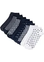 Lot de 8 paires de socquettes, bonprix