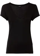 T-shirt col V, bonprix