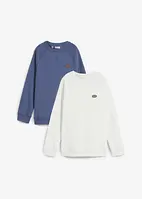 Lot de 2 sweat-shirts, bonprix