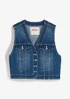 Gilet sans manches en jean extensible, bonprix