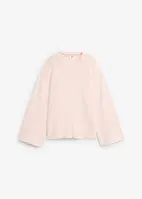 Pull boxy en maille côtelée, bonprix