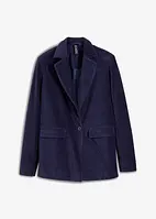 Blazer long en velours côtelé, bonprix