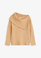 Pull avec un large col, bonprix