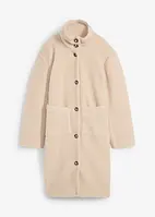 Manteau en polaire avec col montant, bonprix