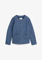 Veste en jean matelassée et rembourrée, bonprix