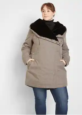 Bon prix parka femme grande taille sale