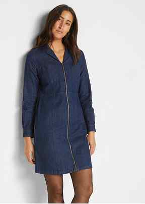 Robe en jean discount femme bon prix