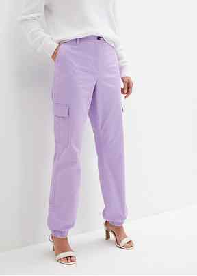 Pantalon classique long fluide ample de bonprix