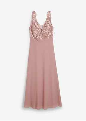 Bon prix robe rose hot sale