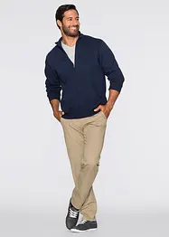 Sweat zippé à col montant, bonprix