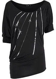 T-shirt avec sequins, bonprix