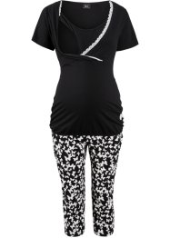 Pyjama corsaire de grossesse coton bio, bpc bonprix collection - Nice Size