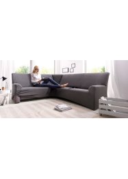 Housse de canapé d'angle avec motif en relief, bpc living bonprix collection