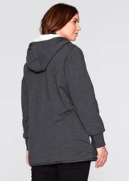 Veste sweat avec polaire, bonprix