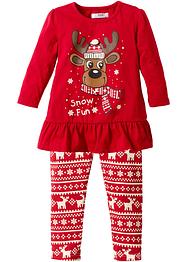 T-shirt de Noël et legging fille (Ens. 2 pces.), bpc bonprix collection