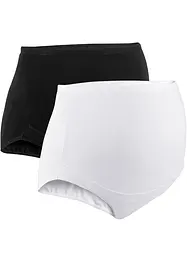 Lot de 2 slips de grossesse avec coton, bonprix