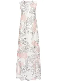 Robe longue en crêpe, bonprix