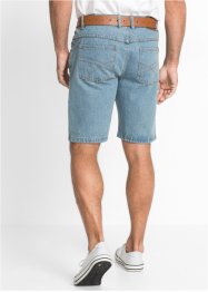Bermuda en jean avec taille extensible sur les côtés Classic Fit, John Baner JEANSWEAR