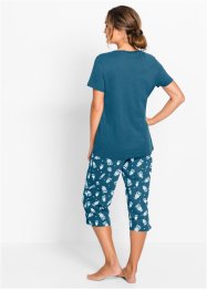Pyjama avec corsaire et t-shirt, bpc bonprix collection