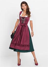 Dirndl à tablier satin brodé (Ens. 2 pces.), bpc selection