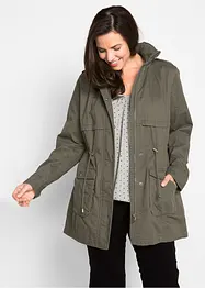 Parka coton avec doublure jersey, bonprix