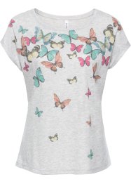 T-shirt à imprimé papillons, RAINBOW