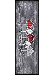 Tapis de protection motif cœurs, bpc living bonprix collection