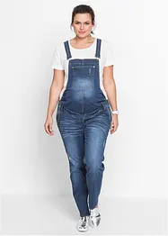 Salopette en jean de grossesse, Straight, bonprix