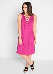 Robe En Lin Marron Bonprix Selection Taille XL (52) - Occasion Très Bon état - Longueur Genou