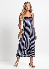 Robe estivale en jersey à boutons, bonprix