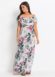 Keenso Robe ceinturée Robe Dos Nu pour Femme, Robe D'été, sans Manches