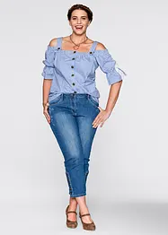 Blouse bavaroise à manches 1/2, bonprix