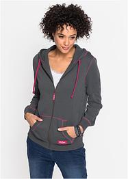 Gilet sweat-shirt à capuche, John Baner JEANSWEAR
