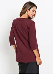 T-shirt long 100% coton, bonprix