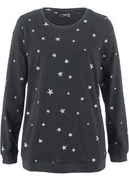 T-shirt coton imprimé, manches longues, bpc bonprix collection