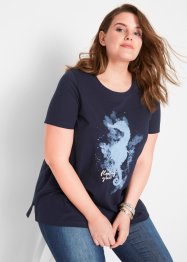 T-shirt coton à imprimé hippocampe, bpc bonprix collection