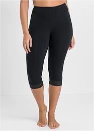 Legging corsaire de nuit à dentelle, bpc bonprix collection