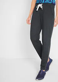 Pantalon en molleton, taille élastiquée, bonprix