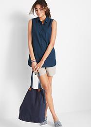 Chemisier en lin sans manches, bpc bonprix collection