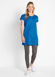 T-shirt long et boxy à manches courtes, bonprix