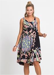 Robe en jersey à imprimé batik, RAINBOW